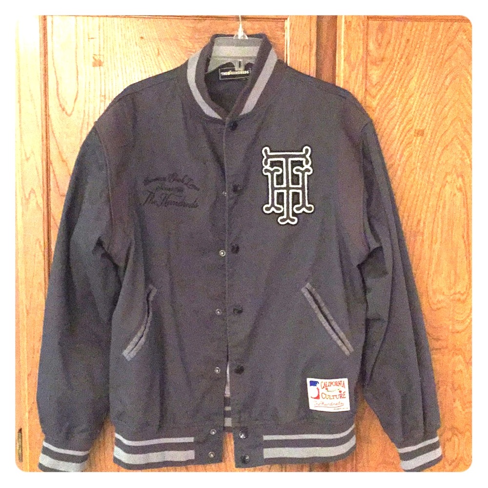 The Hundreds Grey Jacket.